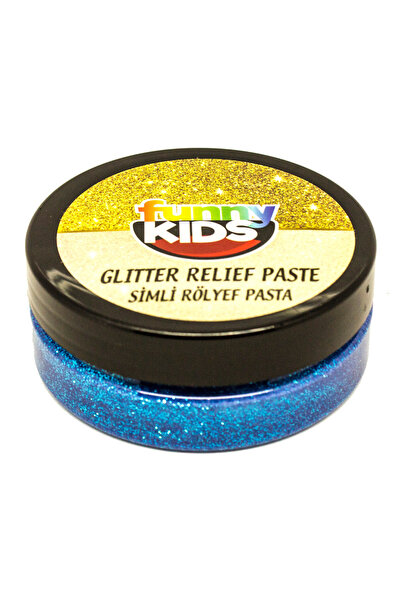 Rich Funny Kids Simli Rölyef Pasta 50cc Turkuaz 414