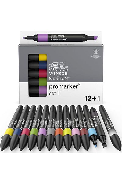 Winsor Newton Winsor & Newton Promarker - 12+1 Set 1