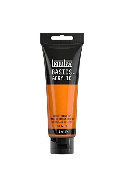 Liquitex Basics Akrilik 118ml - Cadmium Orange Hue 720