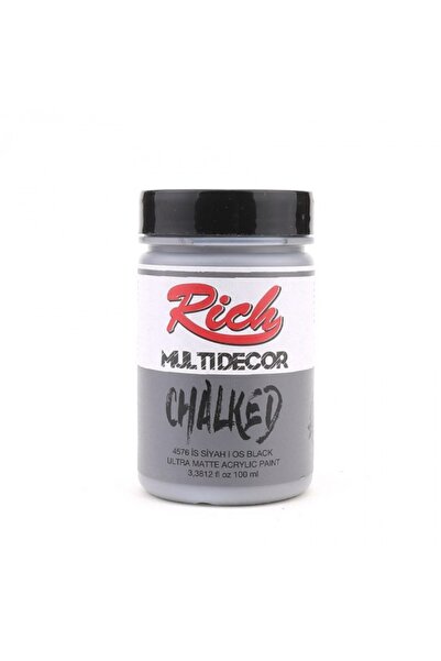 Rich Multi Decor Chalked 100ml - İs Siyahı 4576