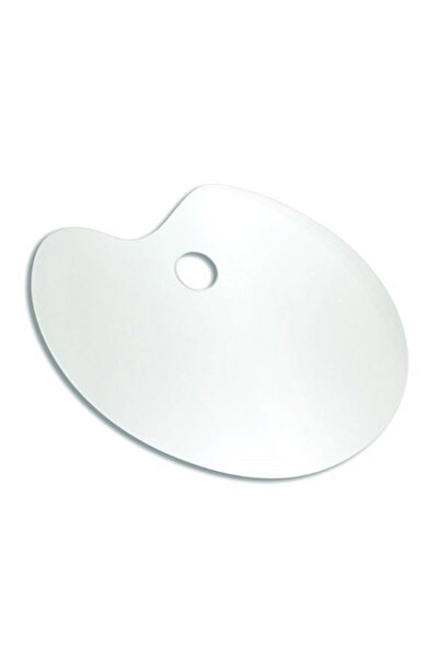 hobi24 Beyaz Akrilik Palet 16x25cm