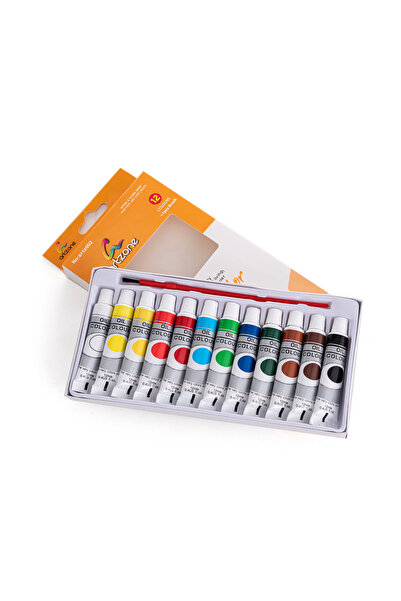 hobi24 Artzone Ekonomik Yağlı Boya Seti 12x12ml