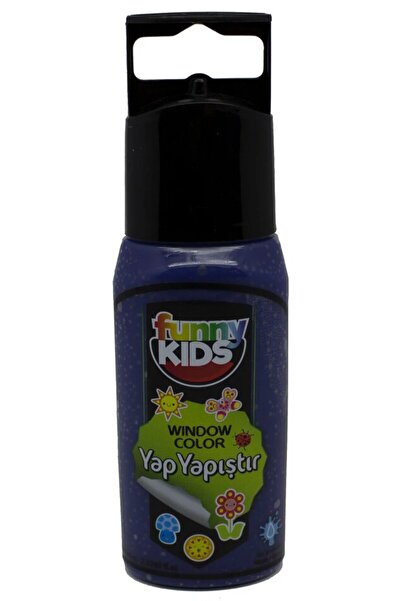 Rich Funny Kids Yap Yapıştır Cam Boyası 60cc - 7518 Lacivert