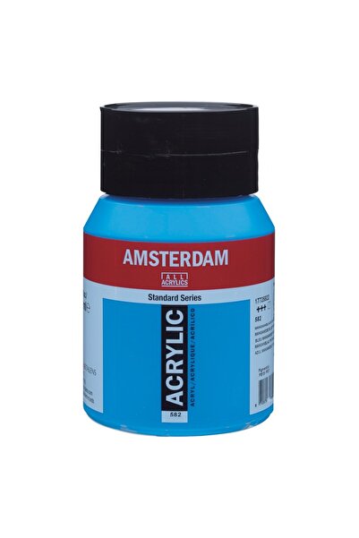 Genel Markalar Amsterdam Akrilik Boya 500ml. N:582 Manganese Blue Phthalo
