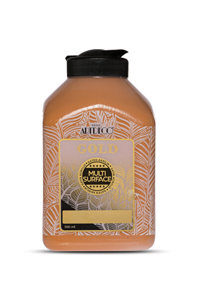 Artdeco Gold Multi Surface Saten Akrilik Boya 500ml 301 Meşe Rengi