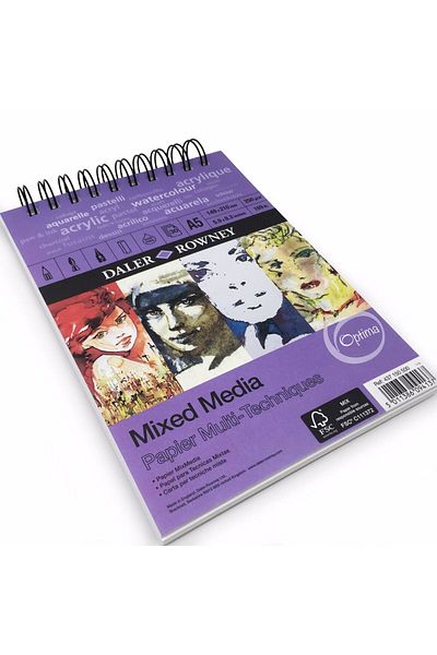 Daler Rowney A5 30 Sheets - Mixed Media 250gr