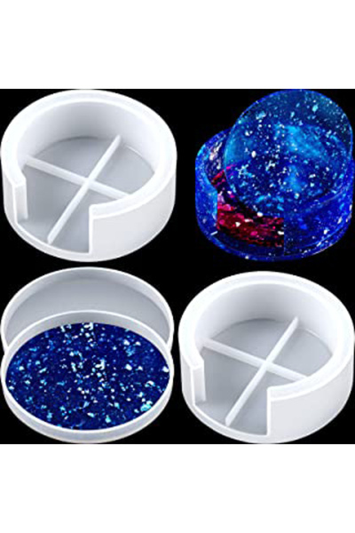 Rich Epoksi Silikon Kalıp - Küllük Altlık 10x10cm (425)