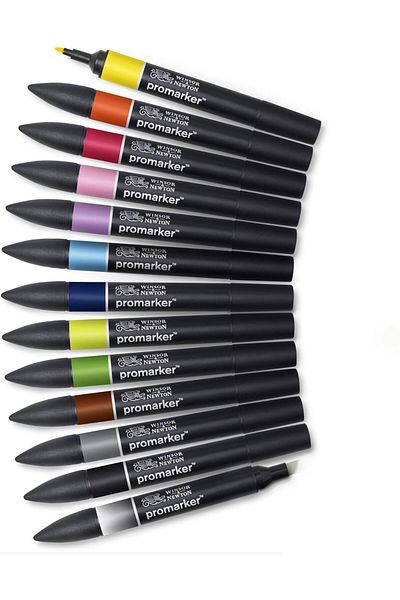 Winsor Newton Winsor & Newton Promarker - 12+1 Set 1