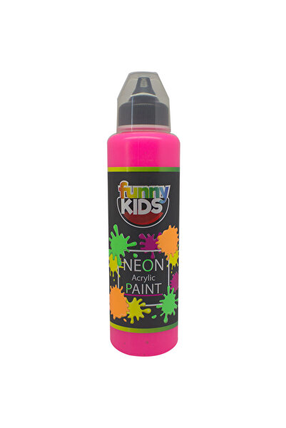 Rich Funny Kids Neon Akrilik Boya 500cc - 4802 Pembe