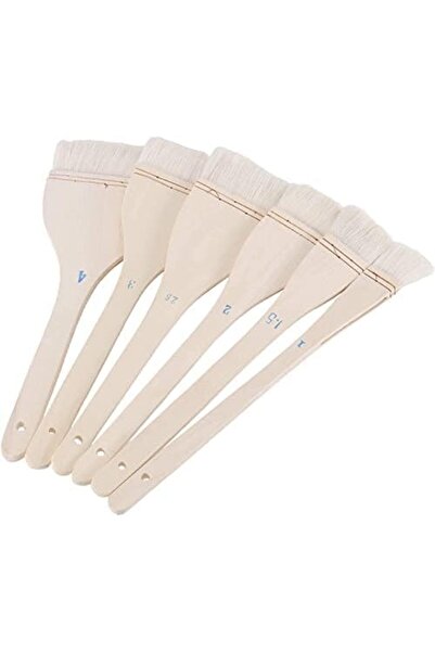 Artzone Perie de podea acrilică pentru acuarelă lată Perie de spălat cu mâner...