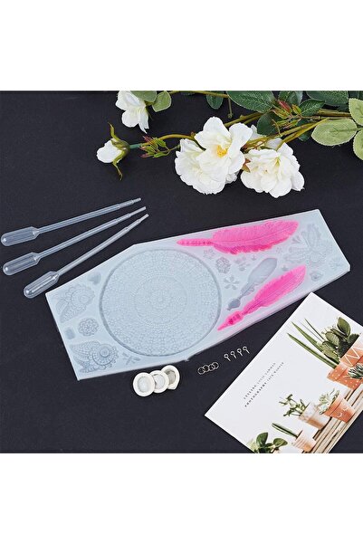 Rich Epoksi Silikon Kalıp - Duvar Dekorasyonu 9x26cm (444)