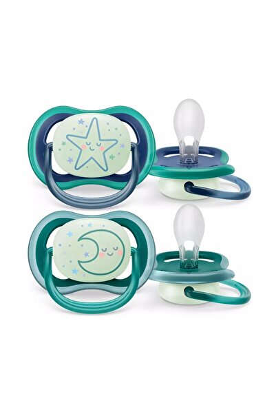 Philips Avent Avent Ultra Air Night Karanlıkta Parlar Gece Emziği 6-18 Ay Erk...