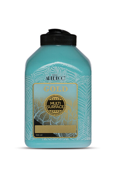 Artdeco Gold Multi Surface Saten Akrilik Boya 500ml 279 Gökyüzü Mavi