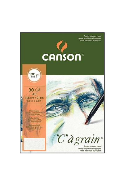 Canson Pad Cagrain A5 Adhesive 30 Sheets Sketch Blocks400060609