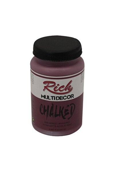 Rich Multi Decor Chalked Akrilik 250ml N:4532 Bordo