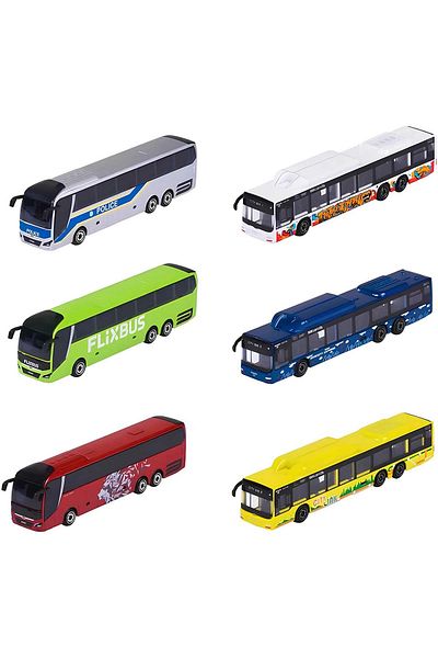 TOYFEST نموذج معدني لحافلة مدينة ماجوريت - قطعة واحدة