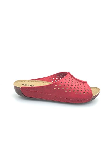 KCMN Aryan 08-227 Papuci Ortopedici damă ROSII