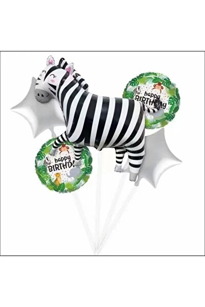 DÜVENCİ TİCARET ΣΕΤ ΜΠΑΛΟΝΙΩΝ ΖΕΒΡΑ ΦΟΛΙΟΛΟΥ