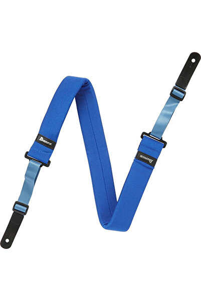 IBANEZ Gsf50-Bl Powerpad Strap Blue Guitar Strap