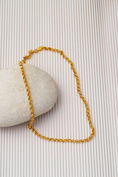 Bilezikci Doç 22 Ayar Altın Zincir 45 cm