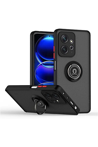 Rivor Xiaomi Redmi Note 12 4G Kılıf 3d Kamera Korumalı Buzlu Kenarları Renkli...