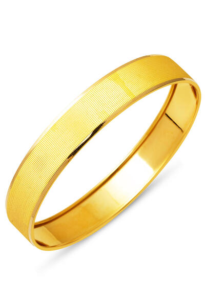 Hasır 22 Ayar Altın Düz Bilezik 13 gr.