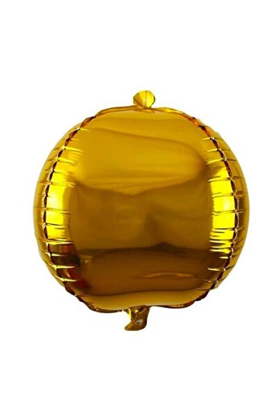Adana Pasta Malzemeleri Globe Balloon Foil Gold 18 Inch