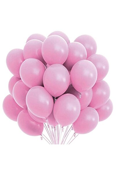 Adana Pasta Malzemeleri 10 pieces of pink baby balloons straight