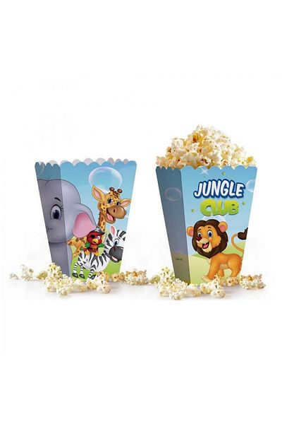 Adana Pasta Malzemeleri Jungle Club 10 Pieces Popcorn Box