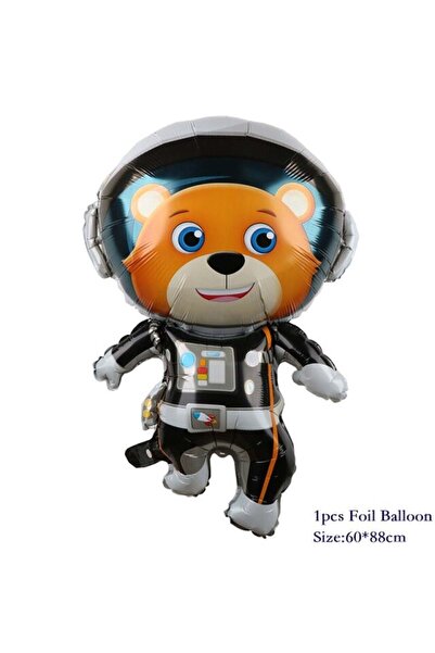 Adana Pasta Malzemeleri 36 inch astronaut moon foil balloon 3199