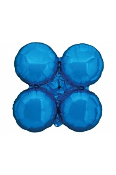 Adana Pasta Malzemeleri 29.5" blue decoration balloon set of 4 foil