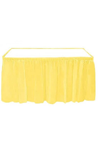 Adana Pasta Malzemeleri Masa Eteği Sarı 4 Metre