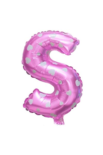 Adana Pasta Malzemeleri T Pink 16 Inch Foil Balloon