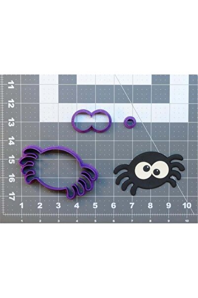 Adana Pasta Malzemeleri Cute Spider Cookie Mold 8 cm