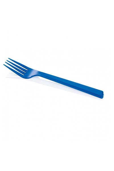 Adana Pasta Malzemeleri Plastic Fork Dark Blue 25 Pcs