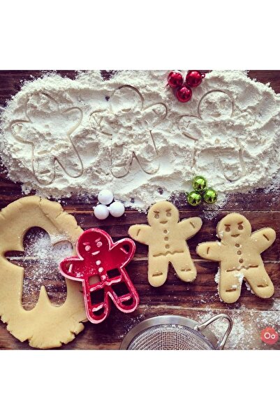 Adana Pasta Malzemeleri قالب كوكيز الزنجبيل الخاص بعيد الميلاد