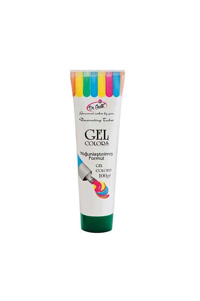 Dr. Gusto Green Gel Paint Tube 100 Gr