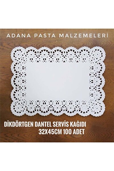 Adana Pasta Malzemeleri منديل دانتيل 32*45 سم
