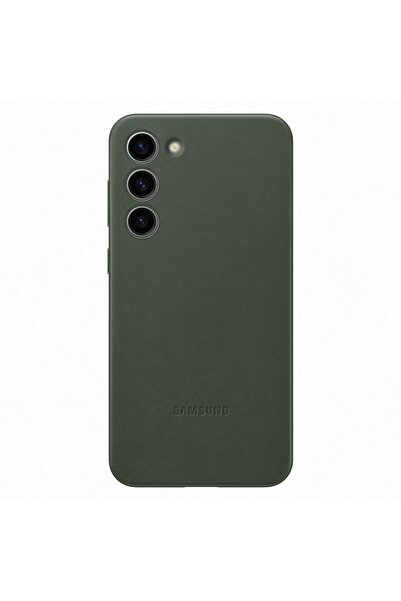 Samsung Galaxy S23 Plus Deri Kılıf - Yeşil