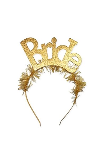 Adana Pasta Malzemeleri Корона от метал за булки, златна