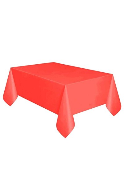 Adana Pasta Malzemeleri مفرش طاولة أحمر عادي 120x180 سم