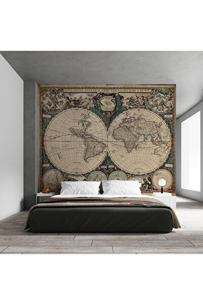 Home Antik dönem harita poster duvar kağıdı