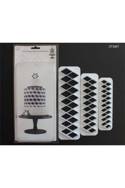 Milenyum Dt3067 Baklava Şekil Kesme 3 Lü Kopat