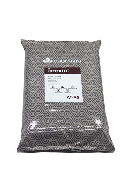 CHOCOVİC Chocovic Konfiseri Bitter Blok 2.5 Kg