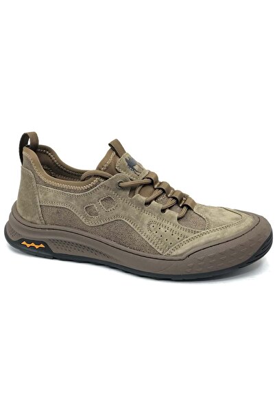 GAMELU Mova Sneakers Leather Men's Sports Shoes Sand