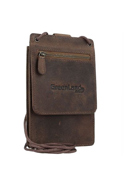 Greenland Nature Čierna Hora Brustbeutel RFID Leder 11 cm