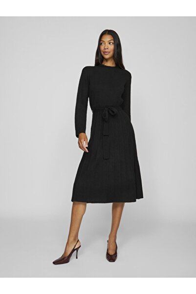 VILA Midikleid Strick