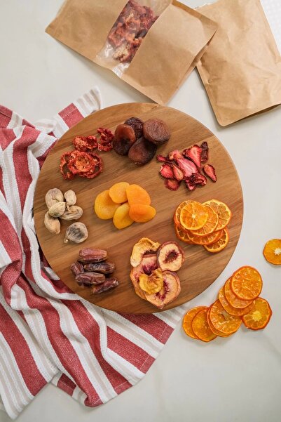 AVANTAGE HOME Mio - Acacia Rotating Serving Plate with Stand 34 cm