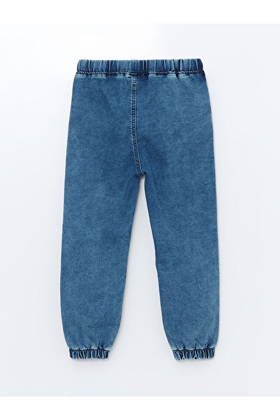 LC Waikiki Orta Indigo Rodeo Beli Lastikli Basic Erkek Çocuk Jean Pantolon