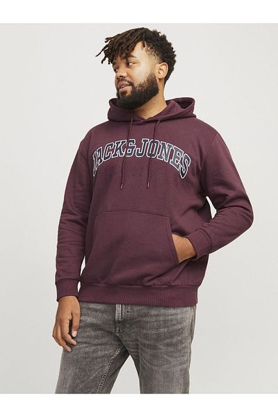 Jack & Jones Plus Kapuzenpullover Plus Logo Kapuzenpullover